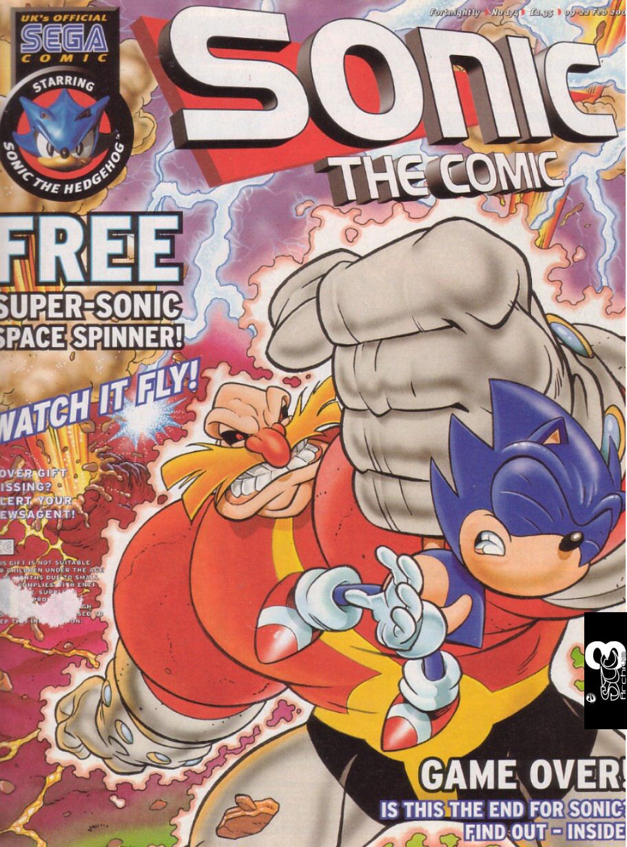Sonic - The Comic Issue No. 174 Comic cover page